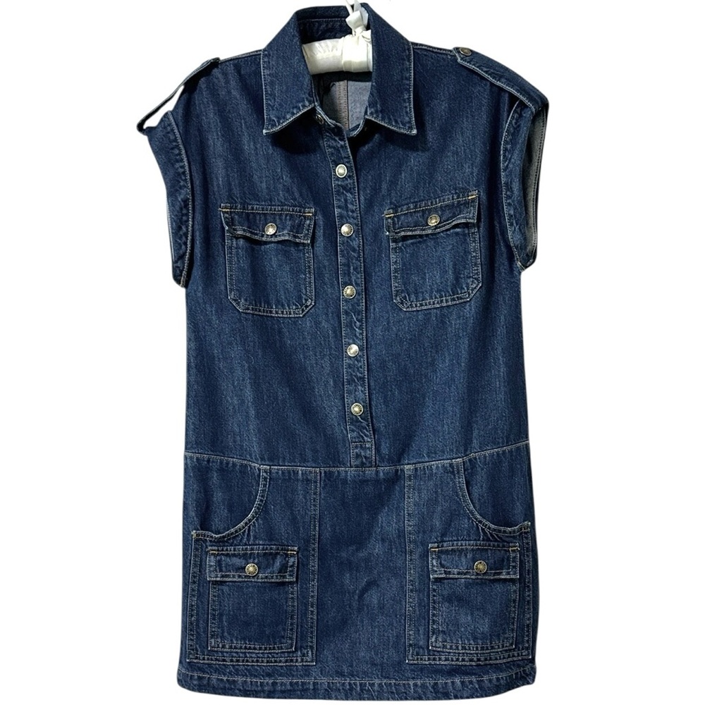 Re/Done The Arizona Denim Dress Size Small